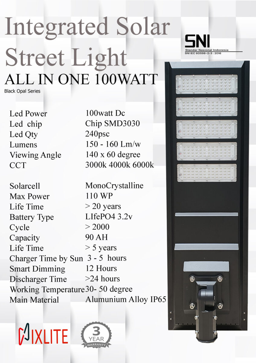 ALL IN ONE 100watt  Black Opal ( Black Edition)