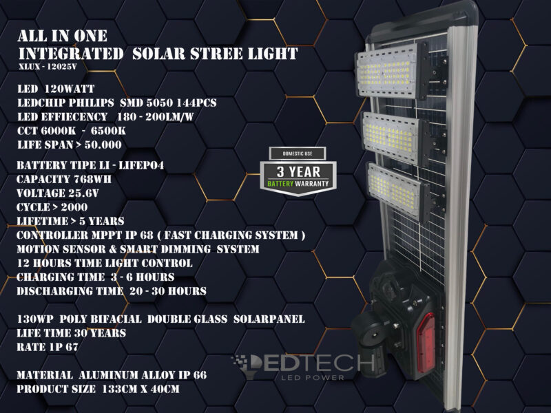 lampu all in one 120wat Xlux 12025