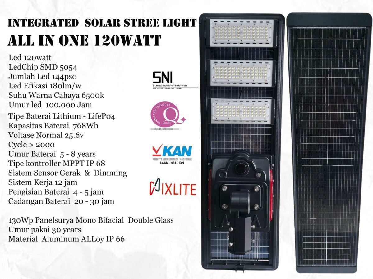 Lampu All In One 120Watt Xlux Series