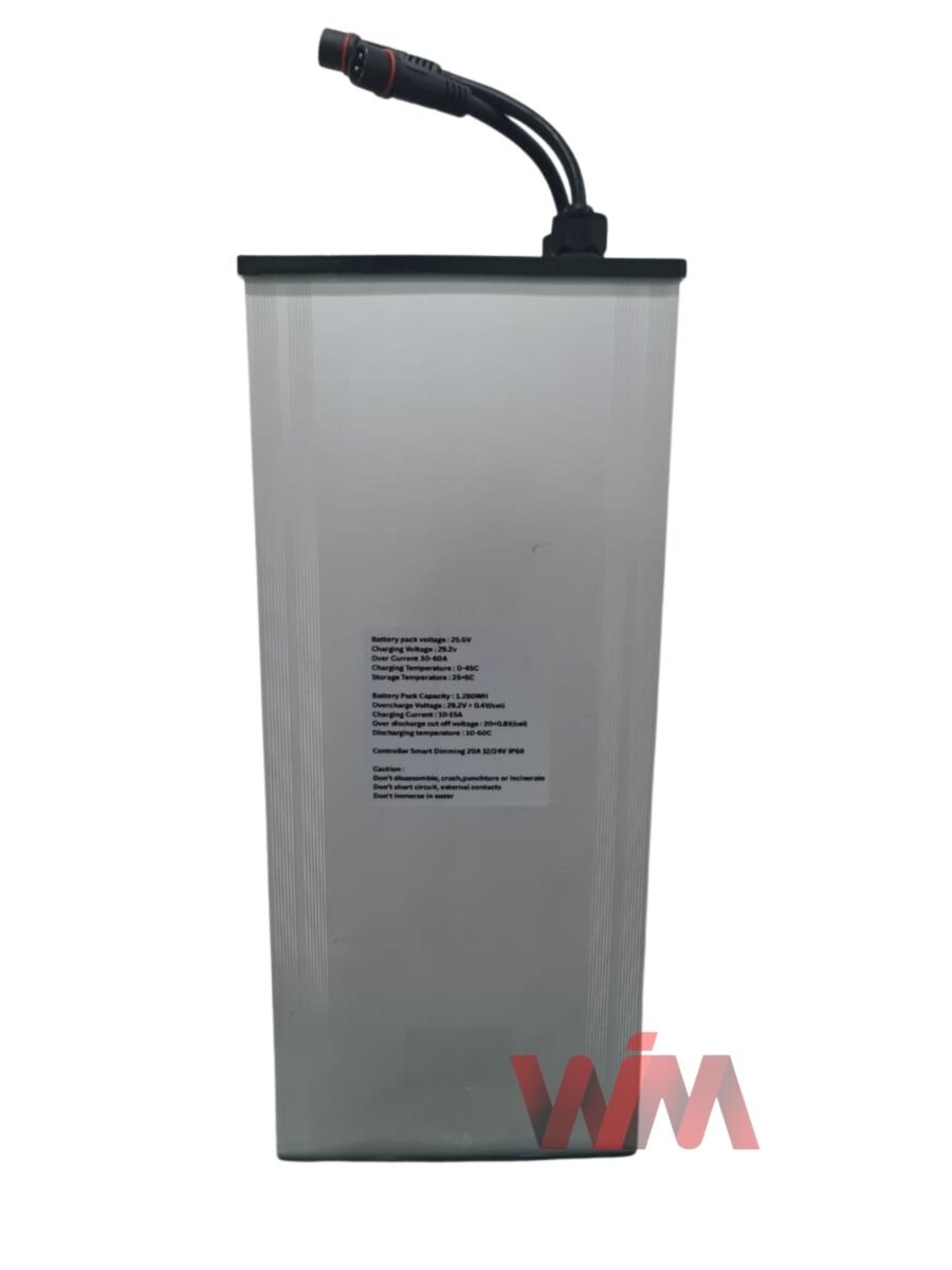 Battery Pack 25.6V 50Ah (1.280WH)